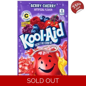 Kool Aid Berry Cherry - Kool-Aid Powder Drink Sachet